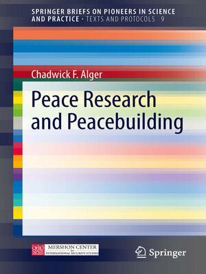 cover image of Peace Research and Peacebuilding